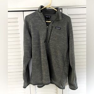 Patagonia 1/4 Zip Better Sweater in Color “Nickel”